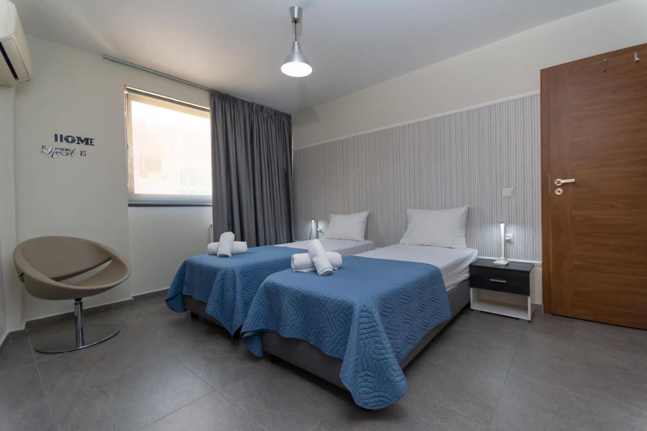 Spacious Fully Equipped 3Bd 2Bath Apt In The Heart Of City With Balconies Ac And Fast Wifi #1 Kandiye Dış mekan fotoğraf